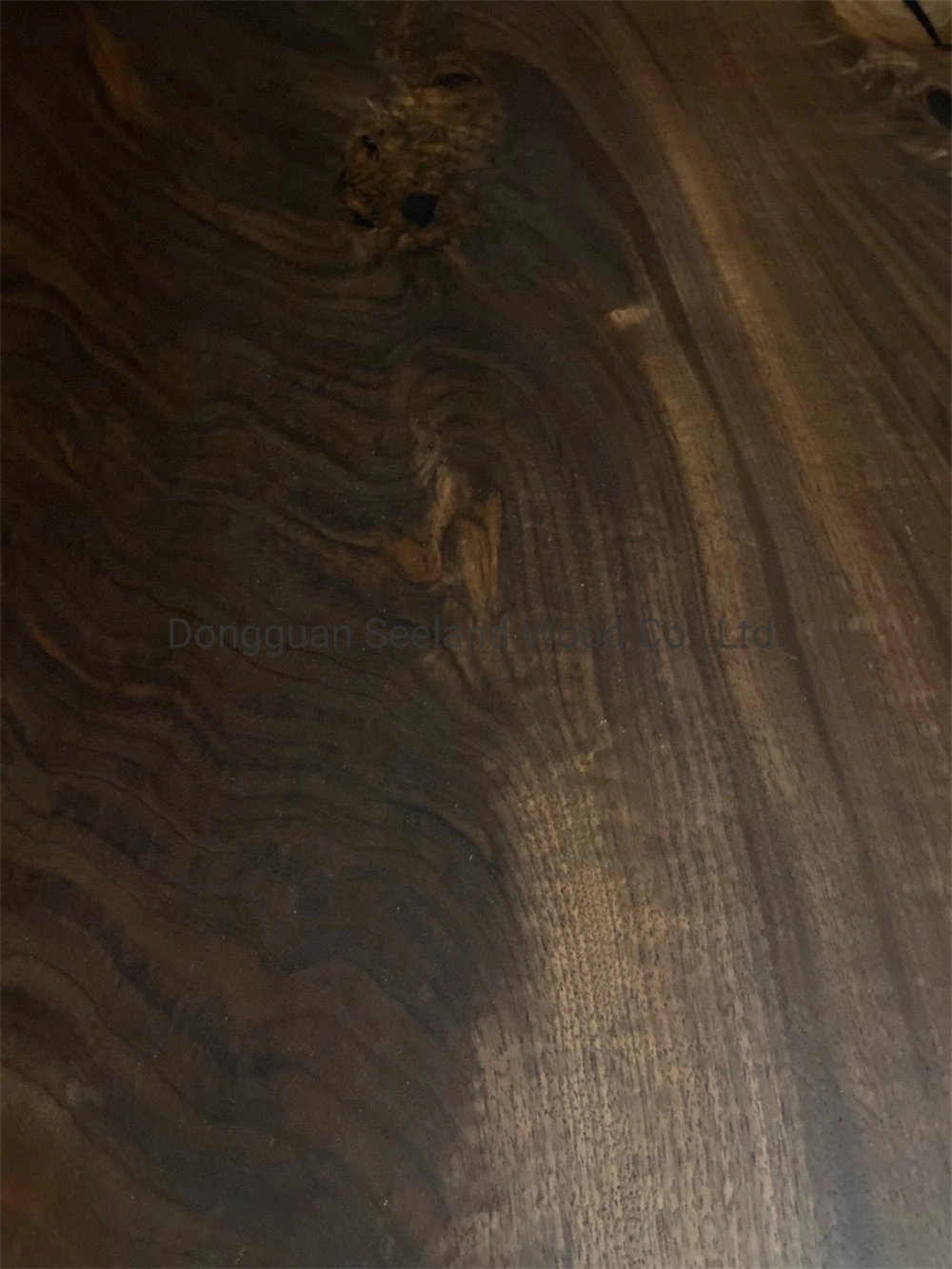 Live Edge Nogal madera maciza de arce // Mesa de comedor