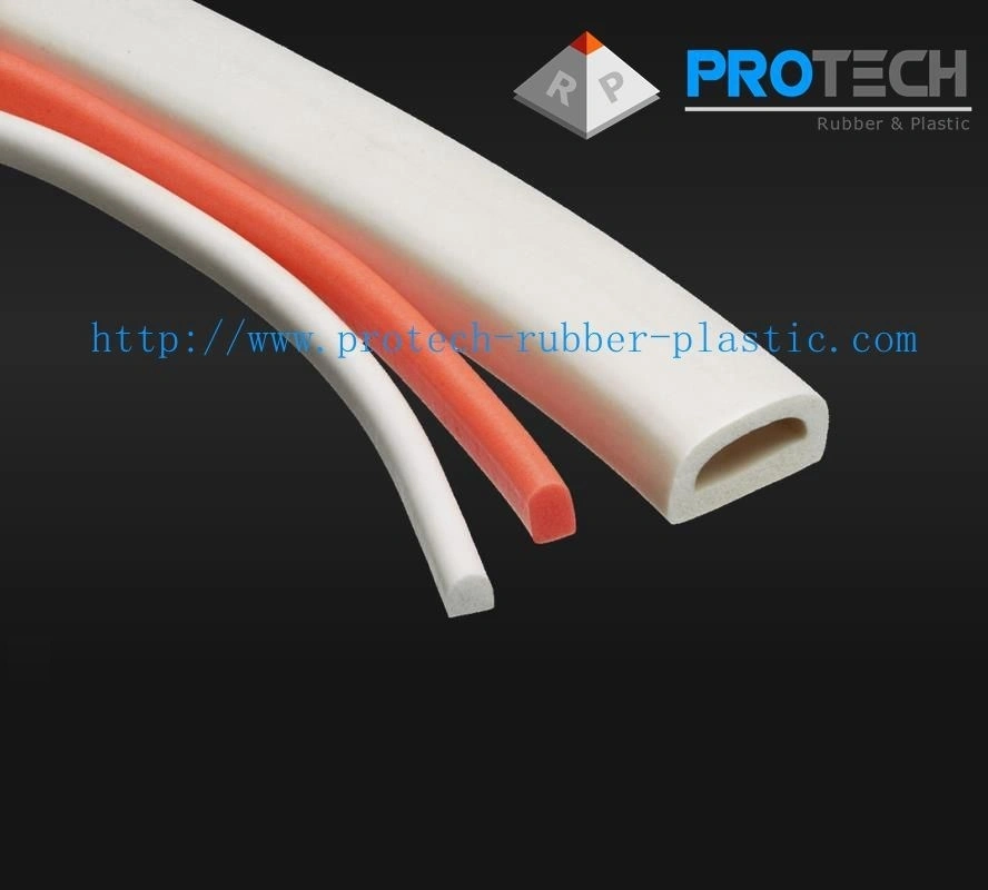 Rubber Extrusion Profiles for Lightingepdm Silicone Foam Rubber Silicone Extruded Seals, Rubber Strip, Silicone Foam Profile, Silicone Gaskets, Silicone Rings