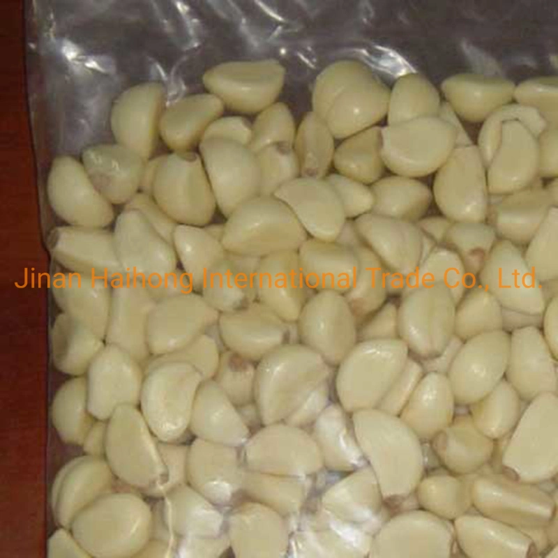 Fresh Peeled White Garlic Clove