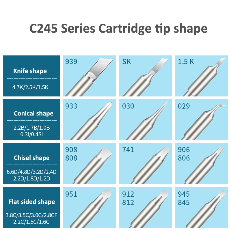 C245939 Cartridge Knife - Soldering Tips for C245 Cartridge