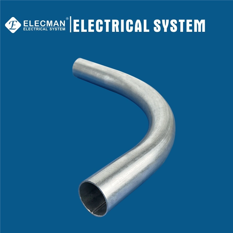 Electrical Metallic Tubing (EMT) Elbow 45 Degree or 90 Degree EMT Elbow Conduit Elbow Curva EMT