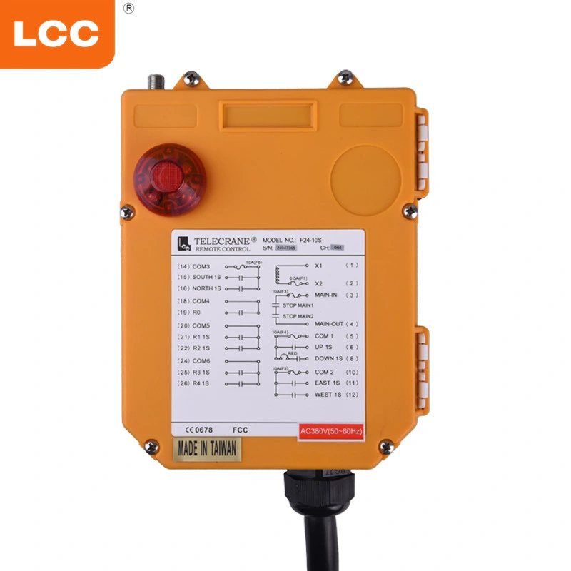 F24-10s Industrial Electric Radio Frequency Hoist Remote Control Transmitter Receiver