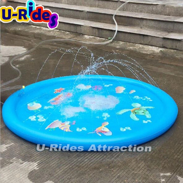 Outdoor Swimming Pool Outdoor Inflatable Children's fountain mat for Learning