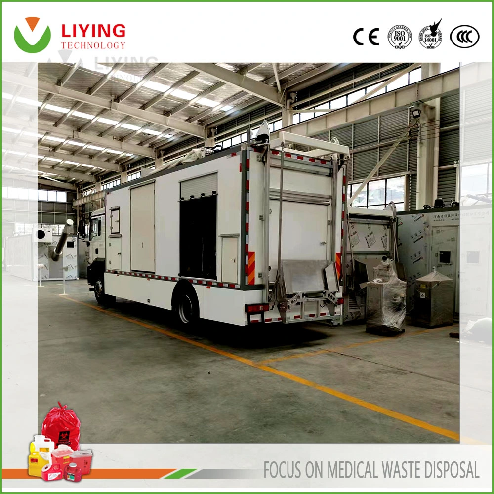 Medical Waste Disposal Equipment Vehicle with Shredder