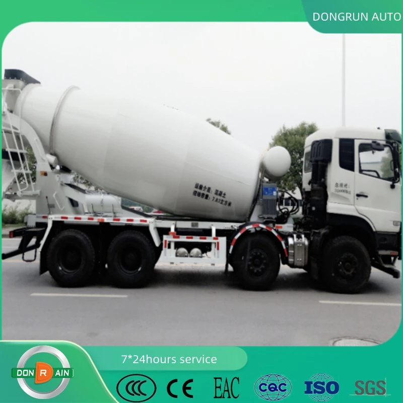 HOWO Dongfeng 8X4 6X4 8 10 12 15m3 Specialized Engineering Vehicle Heavy Cement Concrete Mixer Truck for Sale