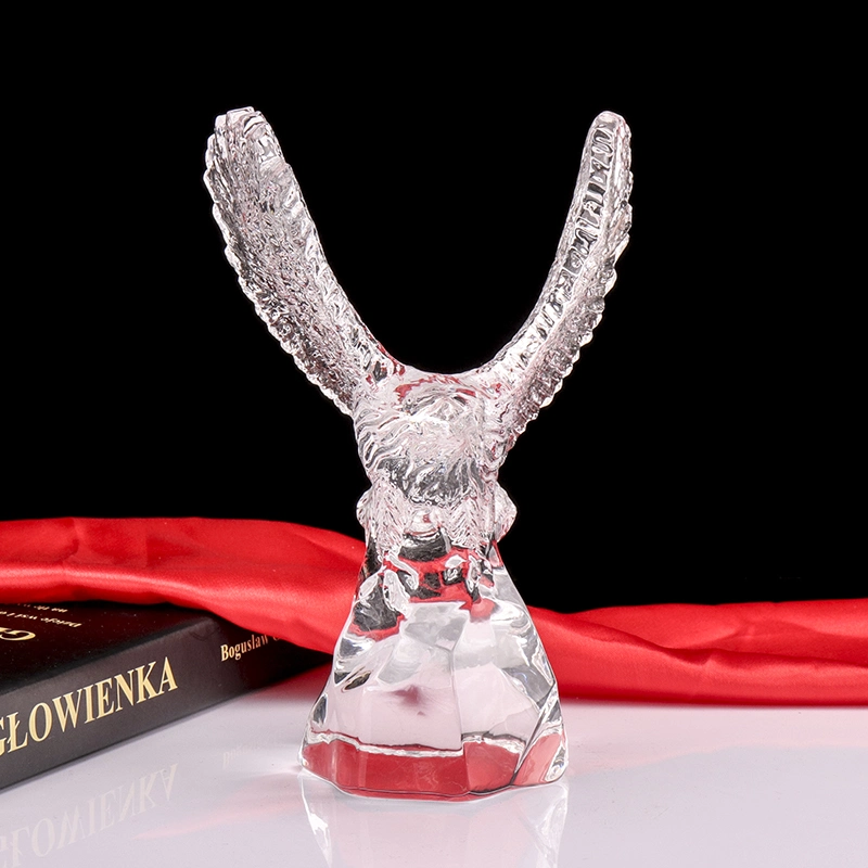 Crystal Eagle Glass Souvenir Gifts with Good Quality