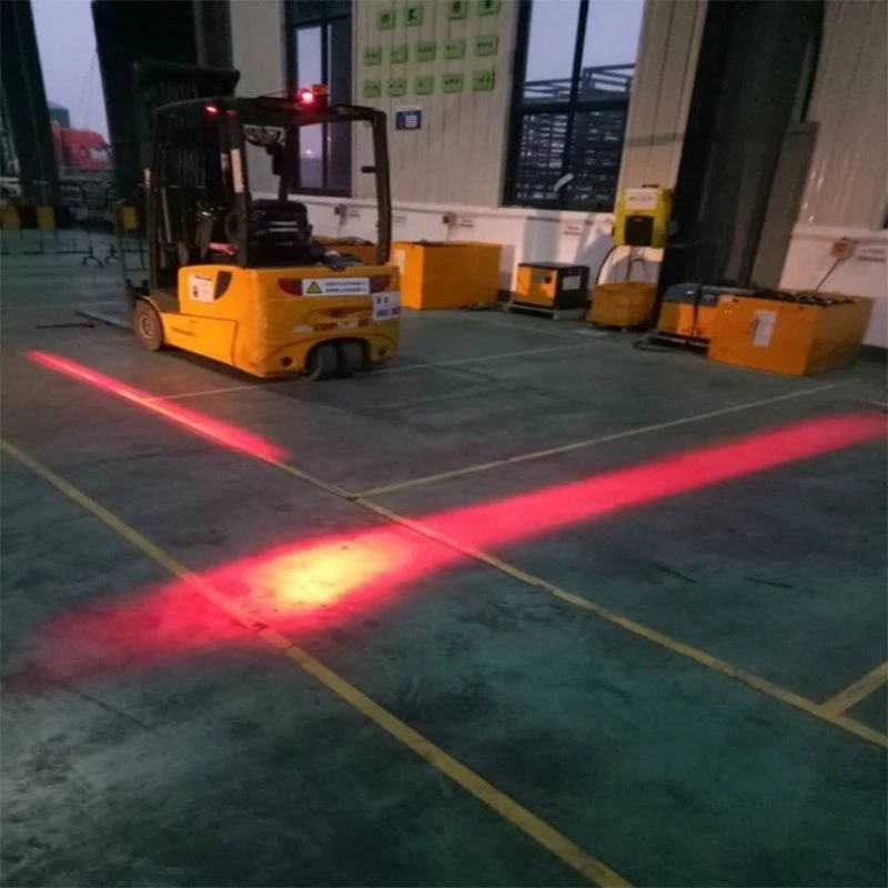 LED Red Linear Forklift Safe Area Work Light 10V-80V Used for Forklift and Truck 853115