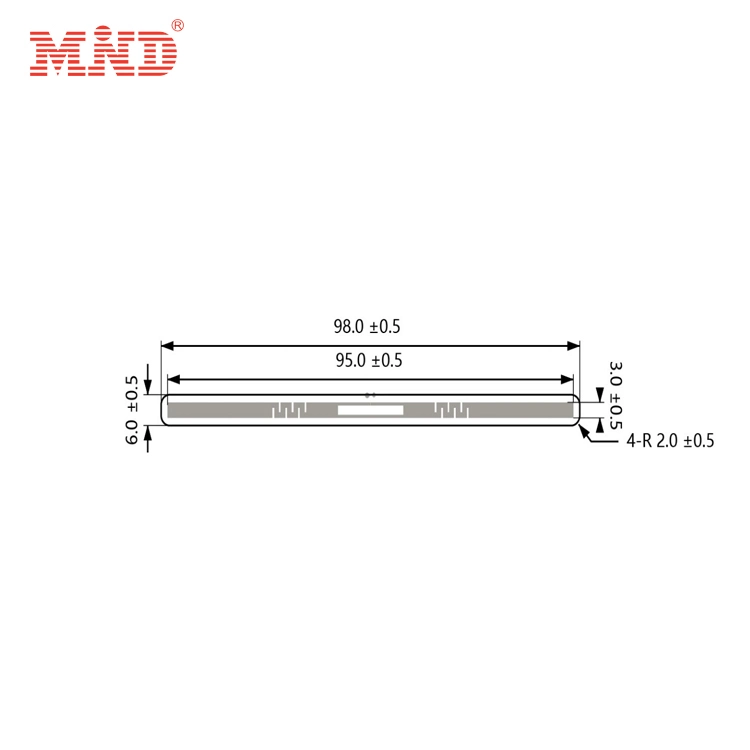 Custom Printable UHF Adhesive Label/ RFID Sticker Tag/ RFID Tag for Warehouse Management