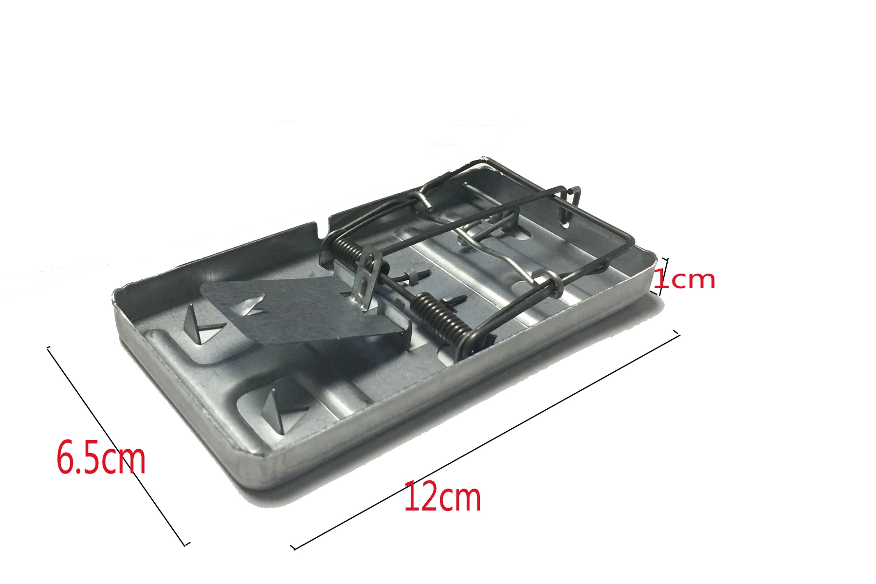 La trampa de memorandos de entendimiento y la rata del pedal metal reutilizables ratón rápido Catcher Killer Snap trampa para ratas roedores