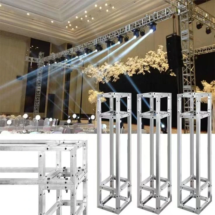 Aluminum Portable Stage Square Bolted Event Truss for Wedding and Concert Festival