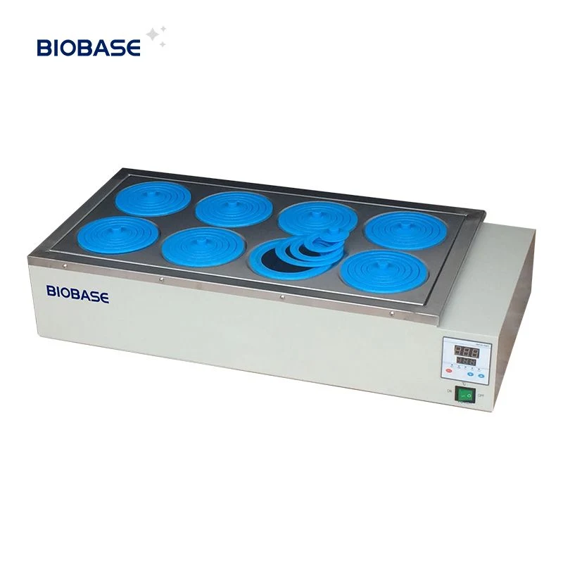 Banho de água com agitação termostática Biobase para laboratório