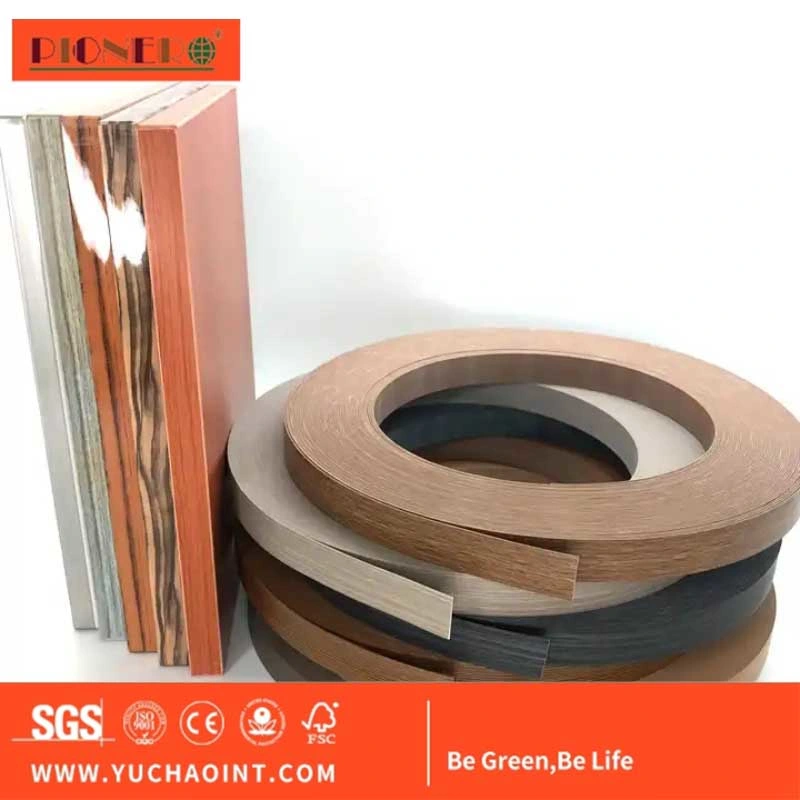 Best Selling Wood Grain Edge Band Same Color PVC Edge Banding Tape Accessories