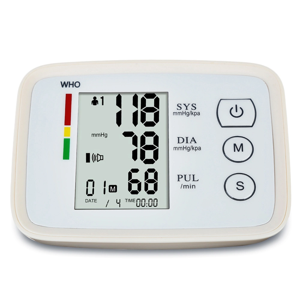 Monitor BP de atacado tipo braço automático Monitor digital da pressão arterial Braço superior em saldos