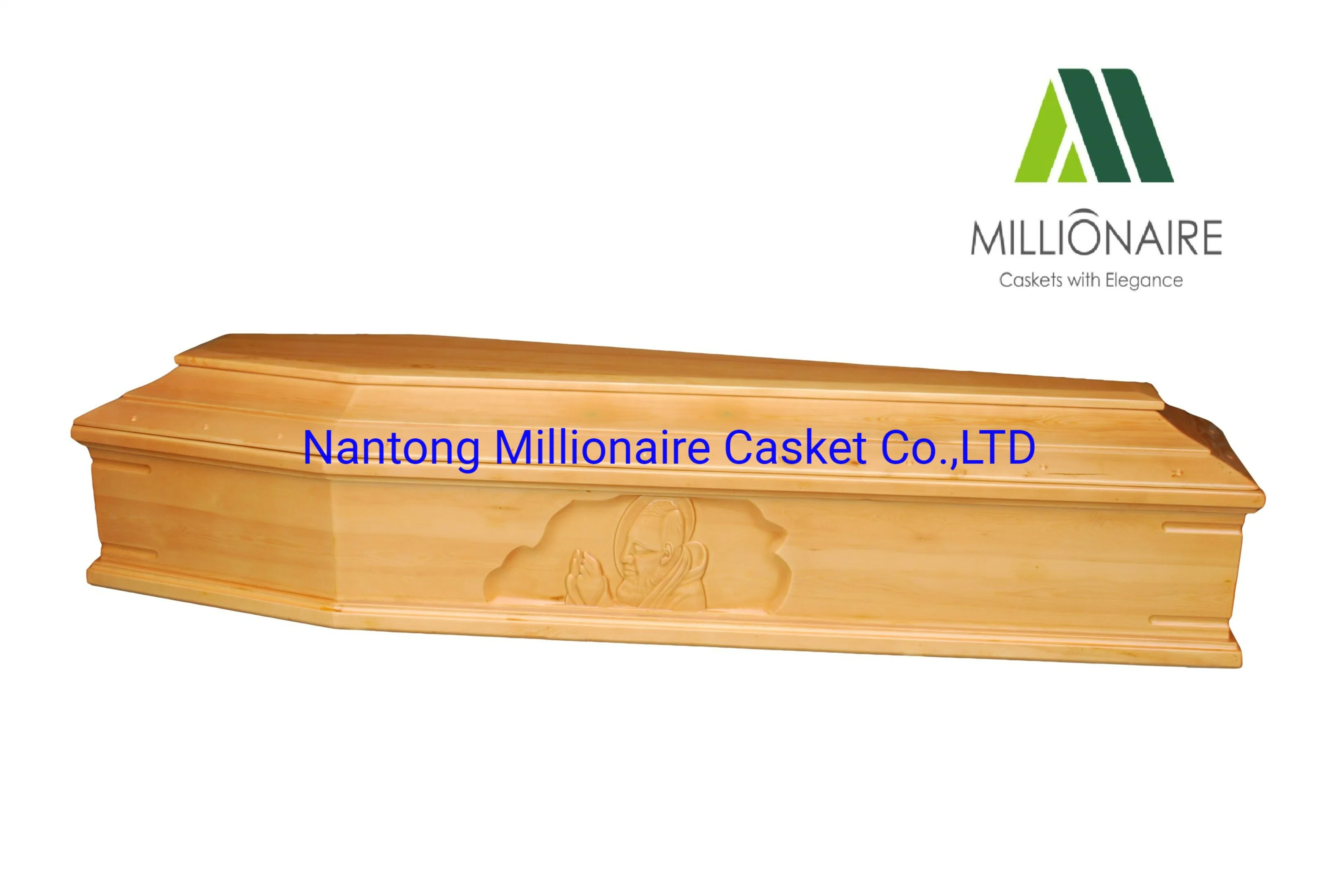 Paulownia Wood Coffins de Millionaire Casket Company para Europa y. Mercado del Caribe