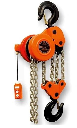 Widely Used Electric Chain Hoist Ce Approved 380V 3pH 1 Ton Monorail Trolley Type