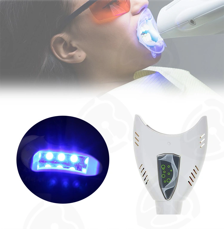 16W Dental Blanqueamiento Dental LED Lámpara de blanqueamiento dental de la máquina de belleza para el cuidado de los dientes de la luz