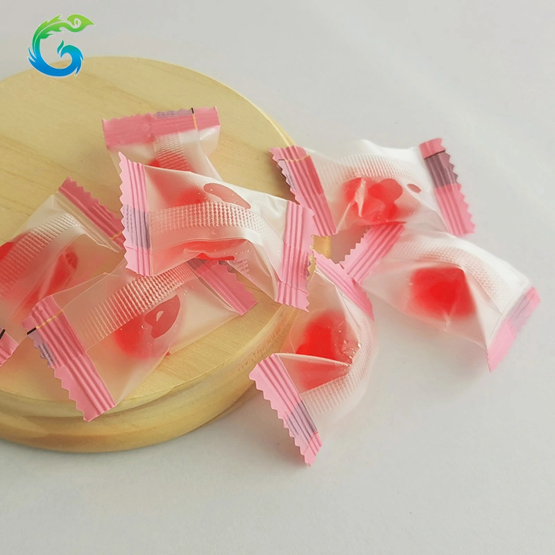 2021 Popular Wholesale Functional Colorful Collagen Soft Candy for Health Care Ndividually Wrapped