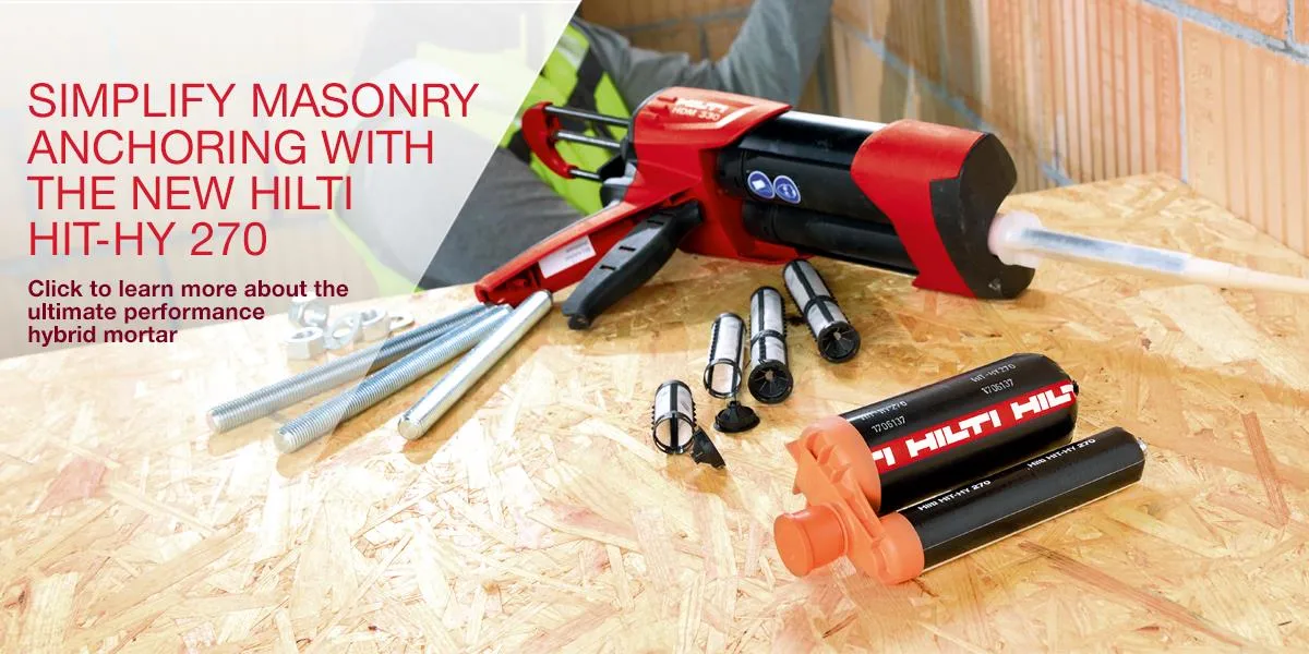 Hilti быстрое исцеление High Modulus высокой прочности Hit-Hy 270 клей Anchor