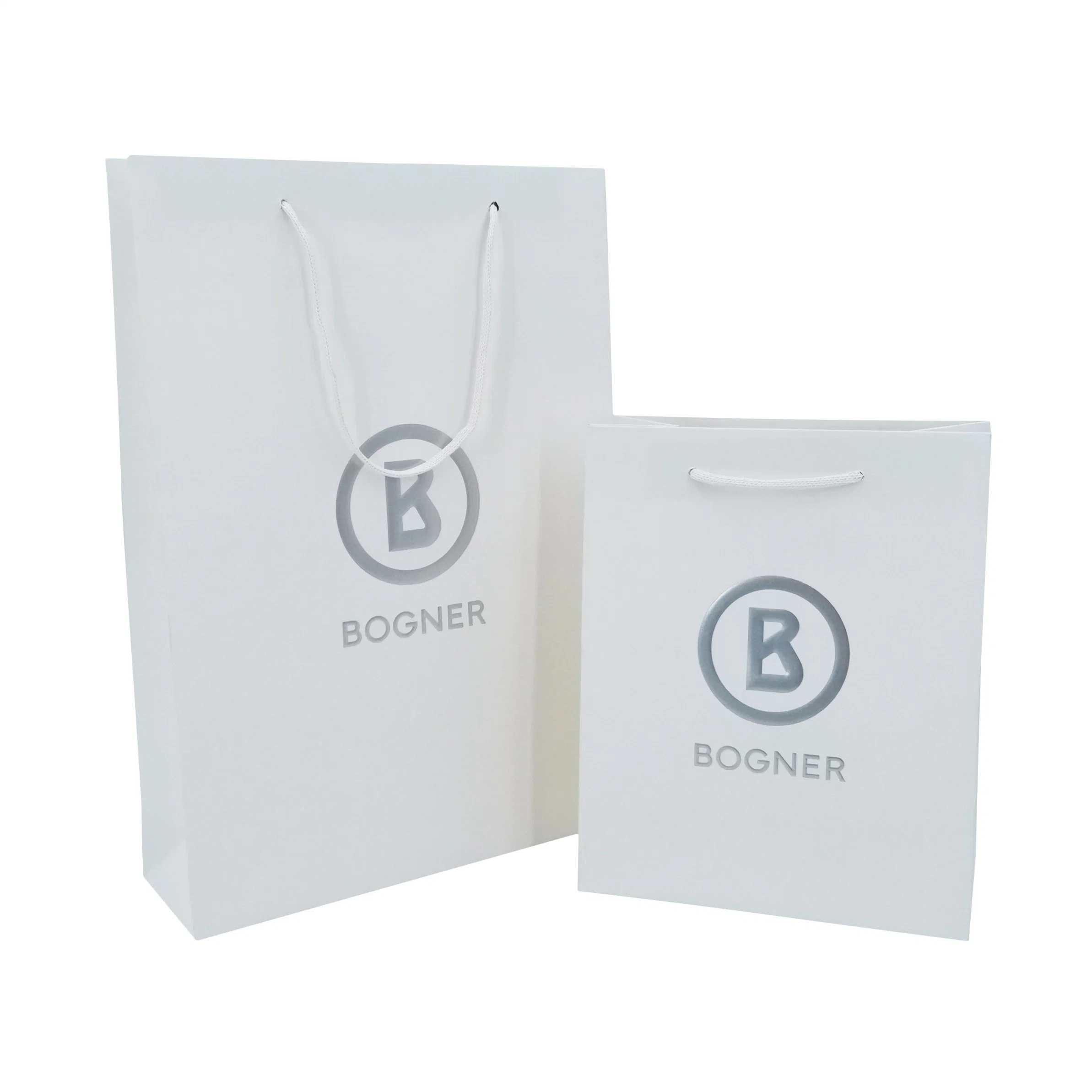 Thick White Kraft Paper Bag for Gift