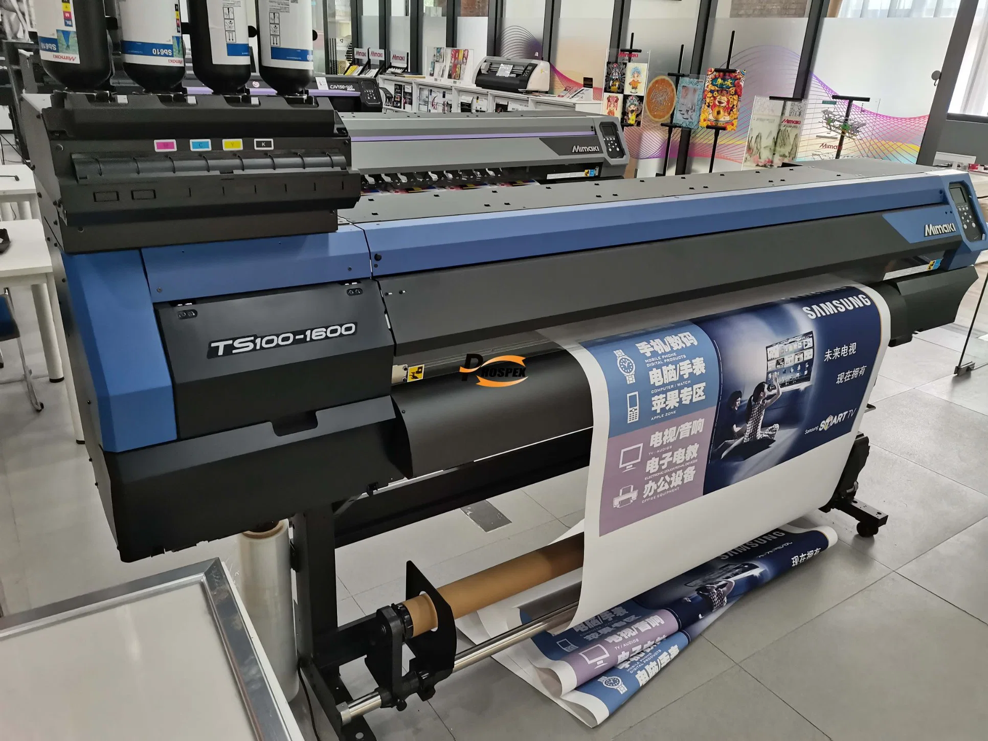 La sublimación de tinta original Mimaki de transferencia de la impresora T-Shirt Ts100-1600