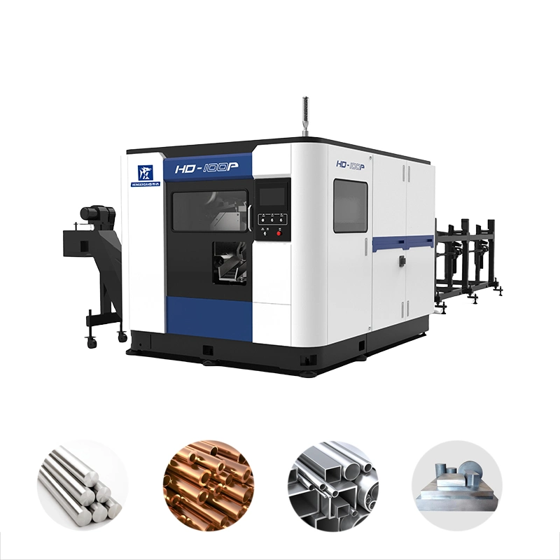 Rodamiento de acero Corte máquina de sierra CNC, precisión Metal procesamiento máquina de sierra circular, hoja de sierra máquina de corte