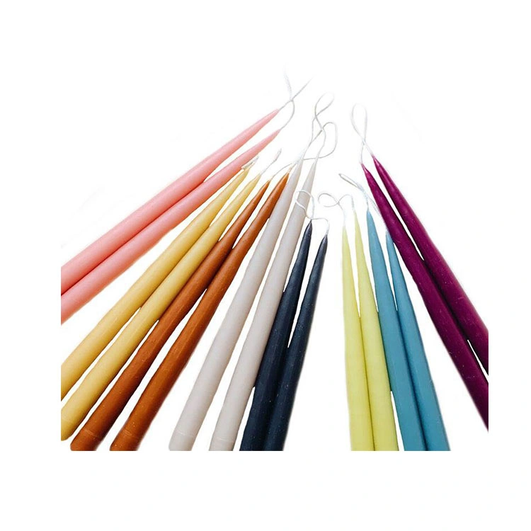 Household Colored Taper Candle From China Candle Factory