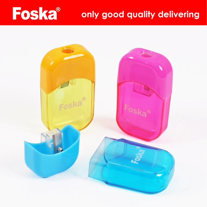 Foska High Quality School Student Plastic Pencil Sharpener
