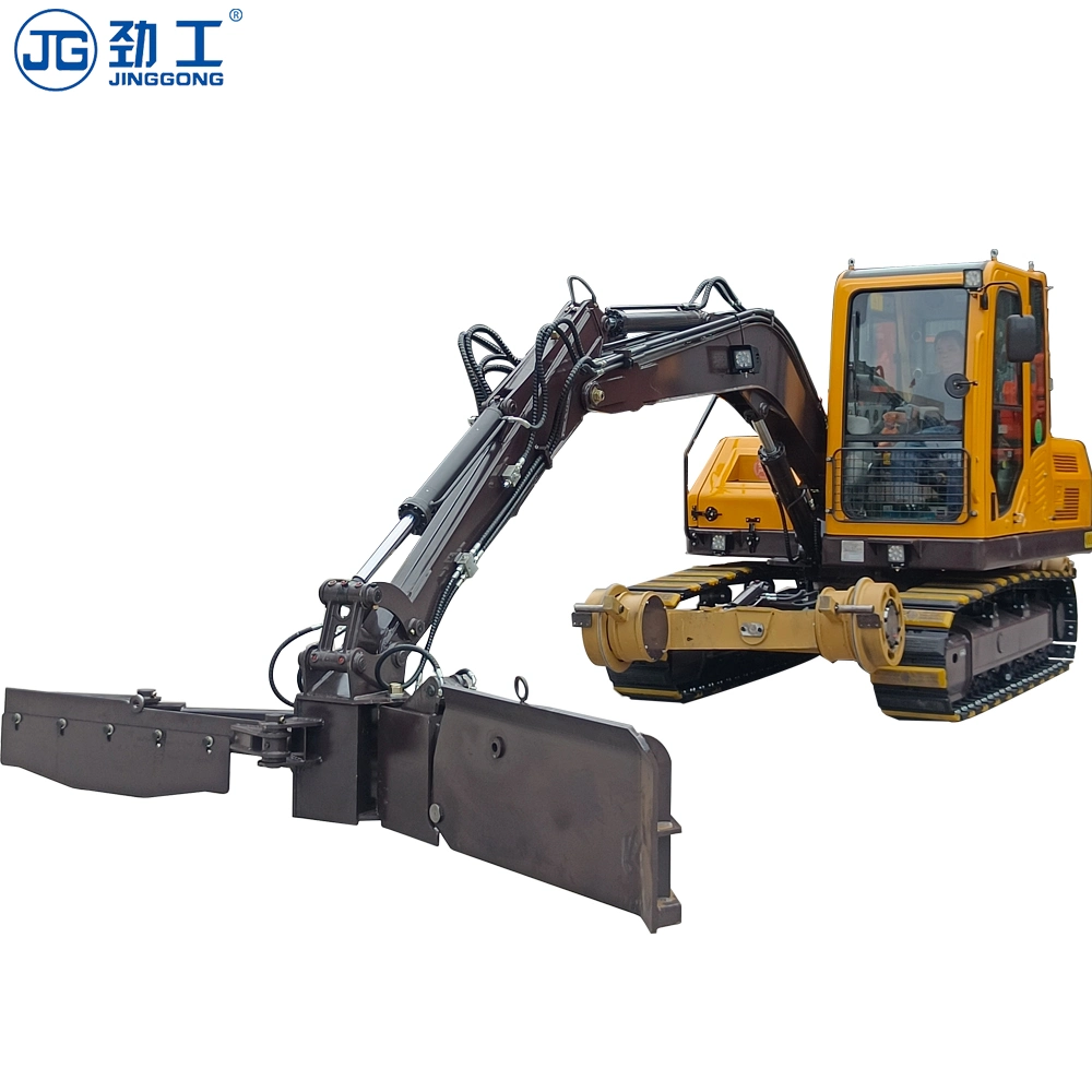 Various Tasks of Ballast Handling for Excavator Equipment with Shoulder Plough or Undercutter etc