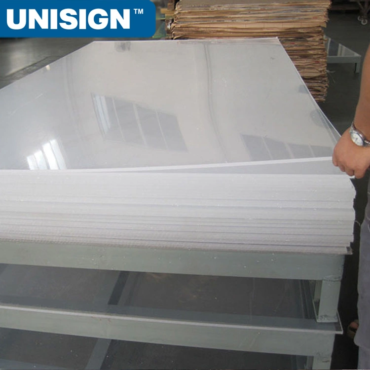 Thickness 2-12mm Size 1220*2440mm Clear Acrylic Sheet Organic Glass for Decoration and Isolation