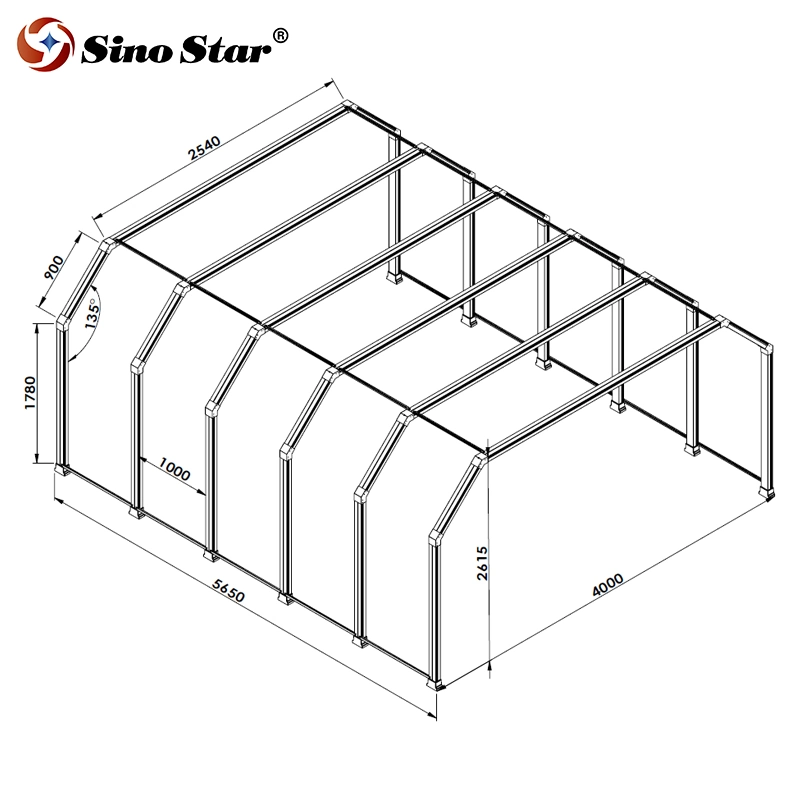 Auto Repair Lighting Design LED Lighting System Luxury Tunnel Lights Car Detail Lamp OEM