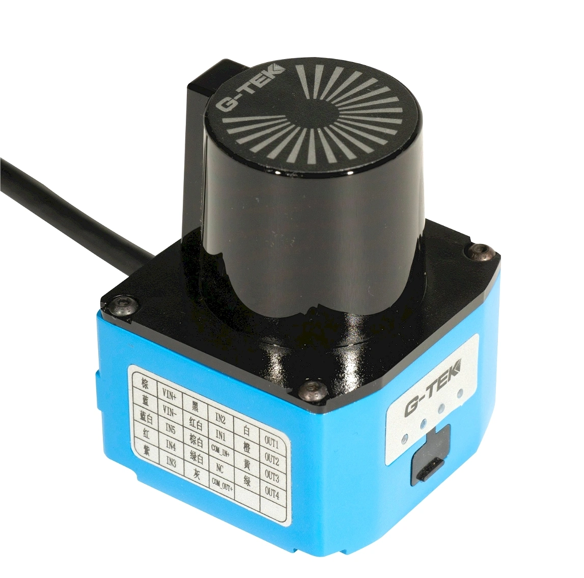 2D Lidar Sensor/Infrared 10m RS485 Laser Radar Sensor for Agv Robot, Area Monitoring and for Mobile Applications