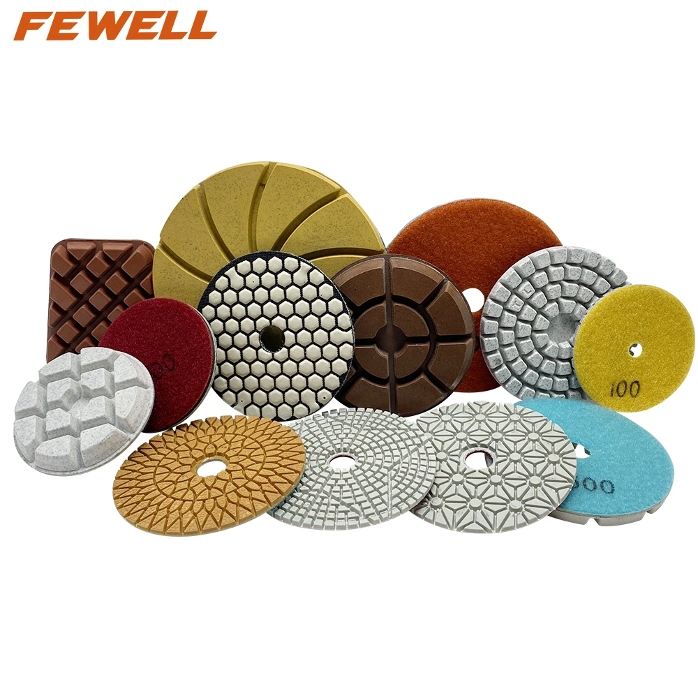 Industrial Diamond Polishing Pads for Grinding Granite Slabs Granite Concrete Floor