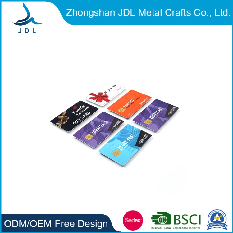 Gold Mirror Metal Business Custom Mirror Stainless Steel VIP Membership, Hotel Key PVC Plastic Card