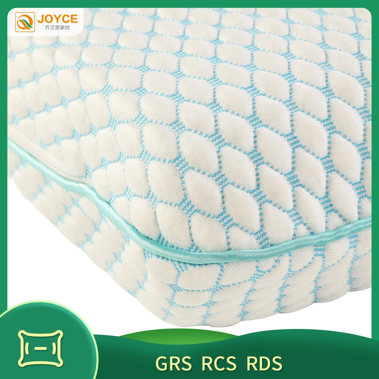 Customized Size Rectangle Cooling Gel Memory Foam Insert Bedding Pillow