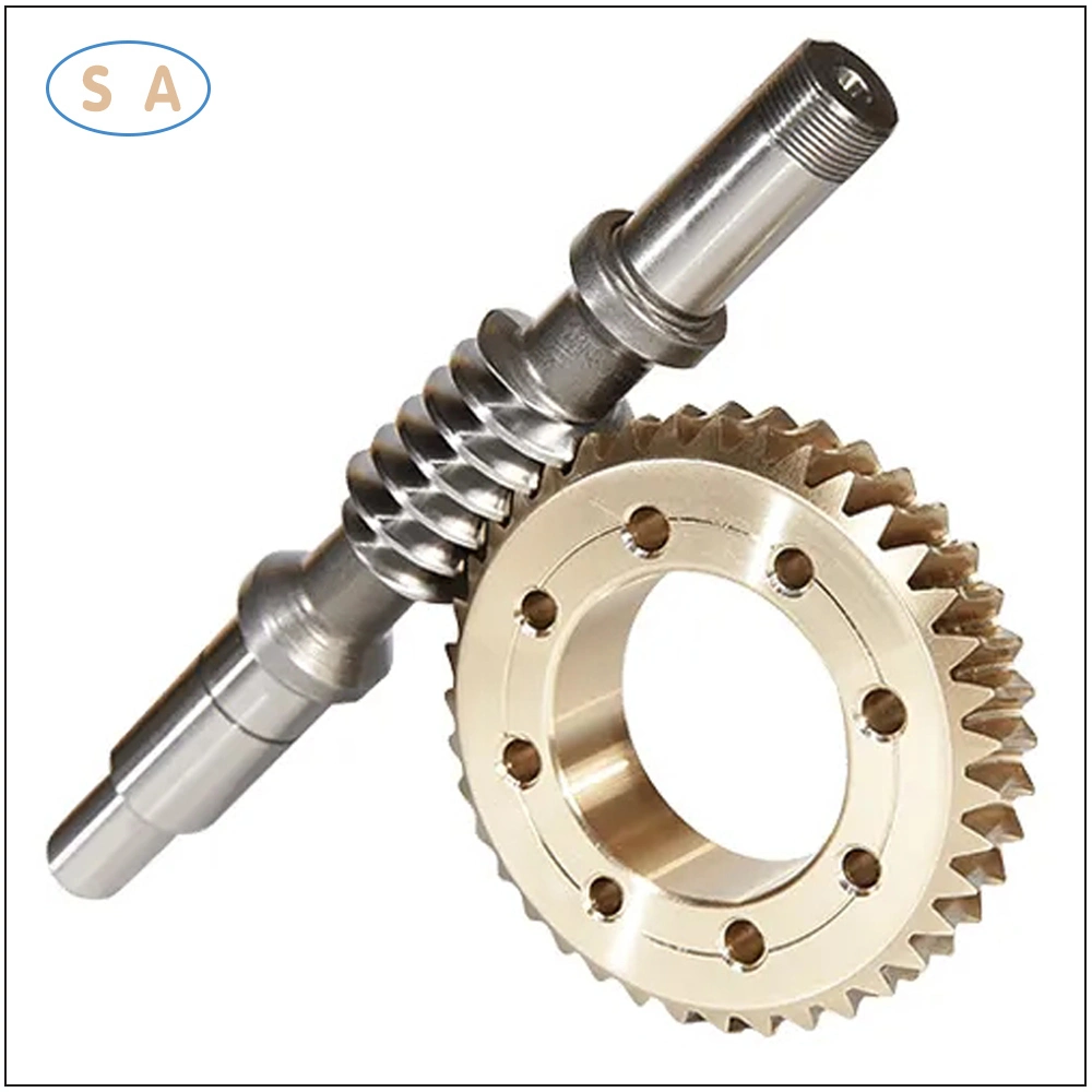 OEM Factory Supplied High Precision Metal Accessories Steel Worm Gear