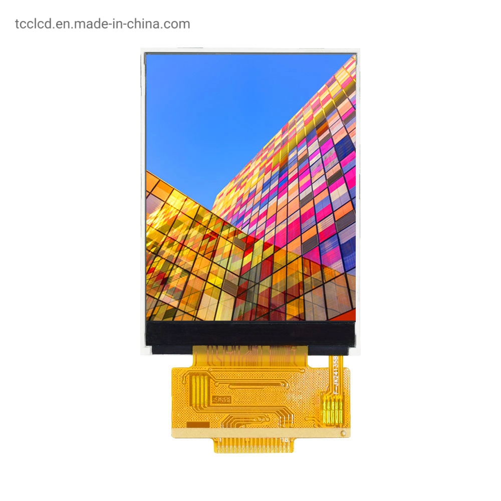 2.4 Inch 240X320 262K Color TFT LCD Screen Spi Interface Ili9341 Driver 18 Pin LCD Module