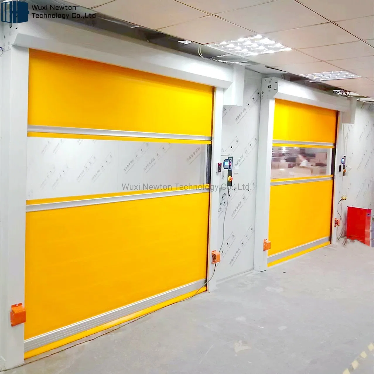 Factory Price High Speed Roll up Doors PVC Quick Fast Rolling Shutters