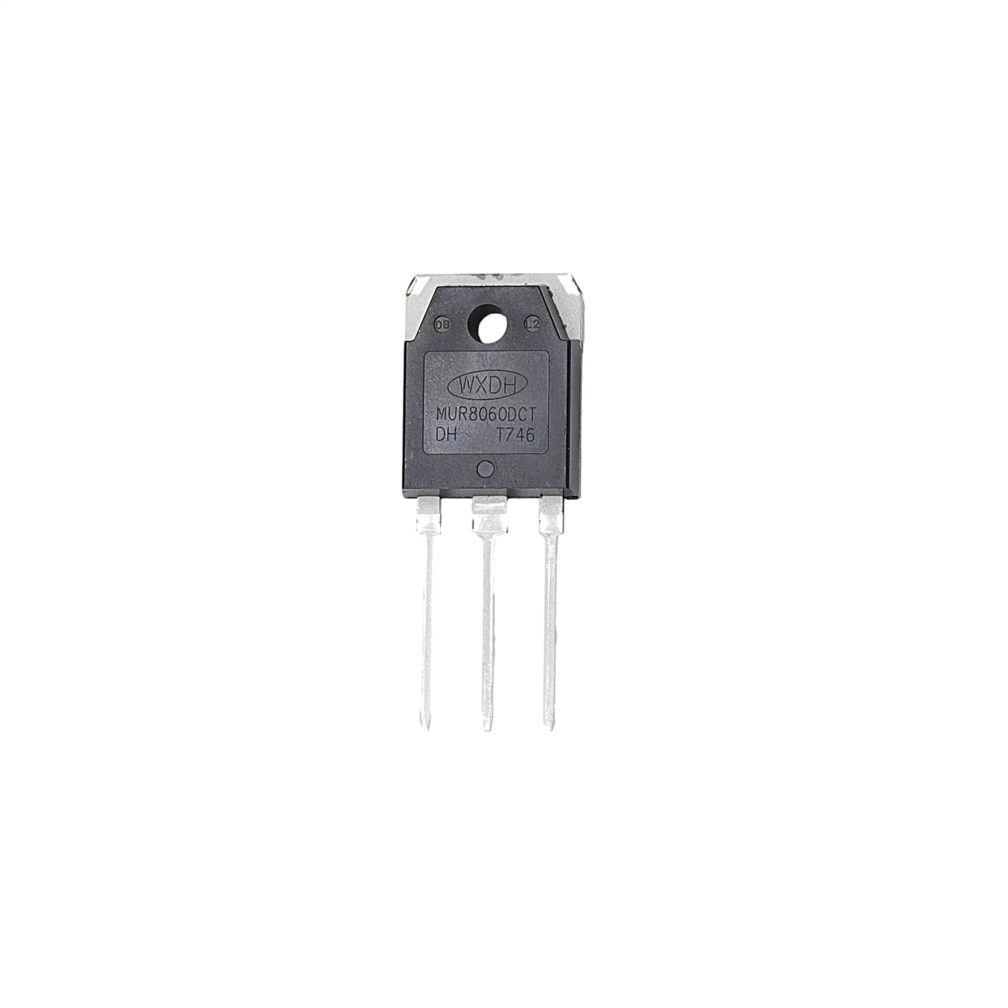 Diode à récupération rapide 80 a 600 V Mur8060DCT to-3p