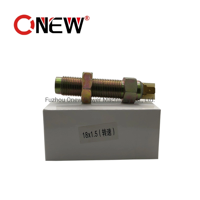 Hot Sale Diesel Generator Part Sensor M18*1.5 Screw Brass Engine Magnetic Electronic Alarm Ohm Rpm Speed Sensor