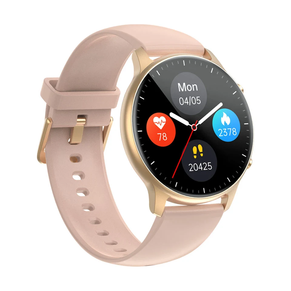 2022 Amazon Hot Full Touch aleación de aluminio Lw36 Smartwatch con 3ATM impermeable IP68