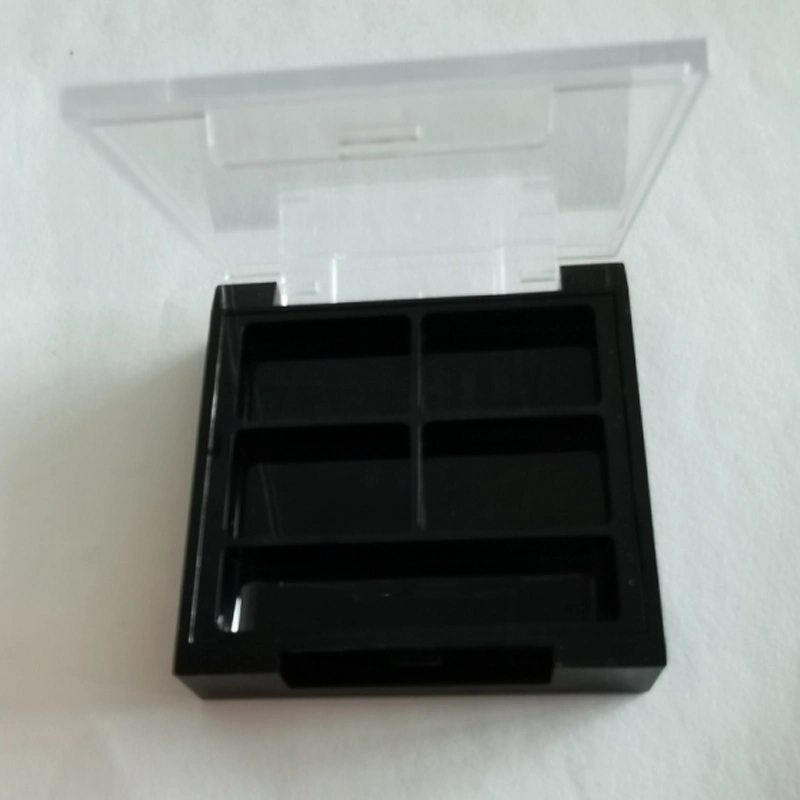 Custom Square Plastic Cosmetic Eyeshadow Container