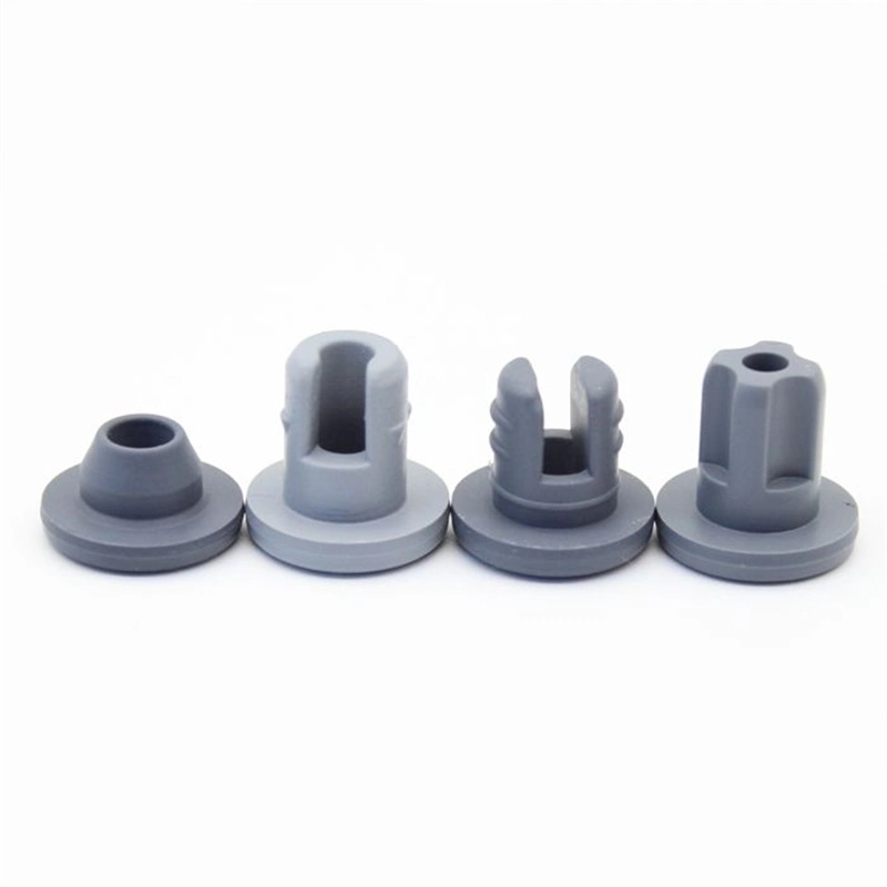 Custom Made T Shape Dustproof and Waterproof Silicone Rubber End Caps Rubber Plugs with Different Dimension for Sealin