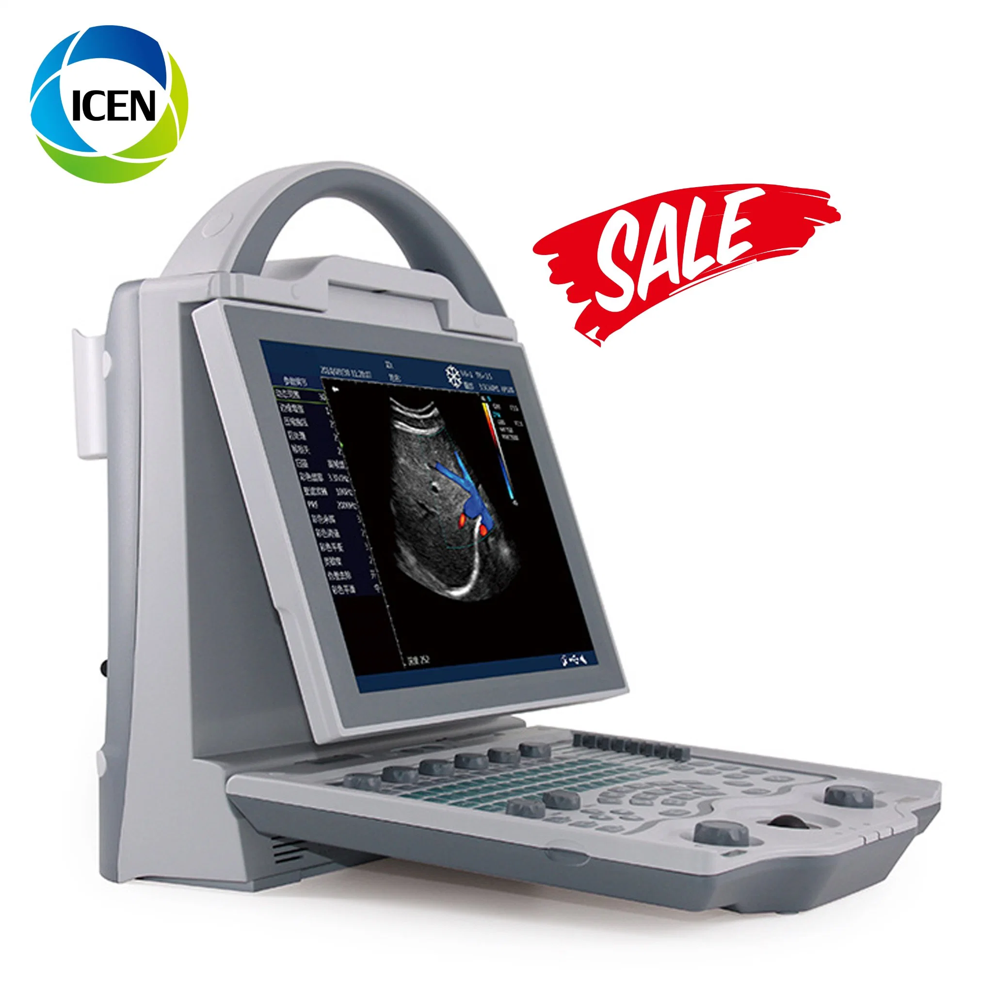 IN-A12 Medical Doppler portable digital clinical pregnancy diagnostic ultrasound scanner