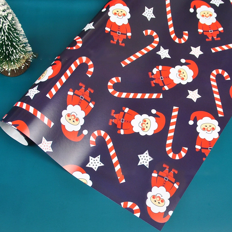 Coated Gift Wrapping Paper Products Christmas with High quality/High cost performance Jl-W1021