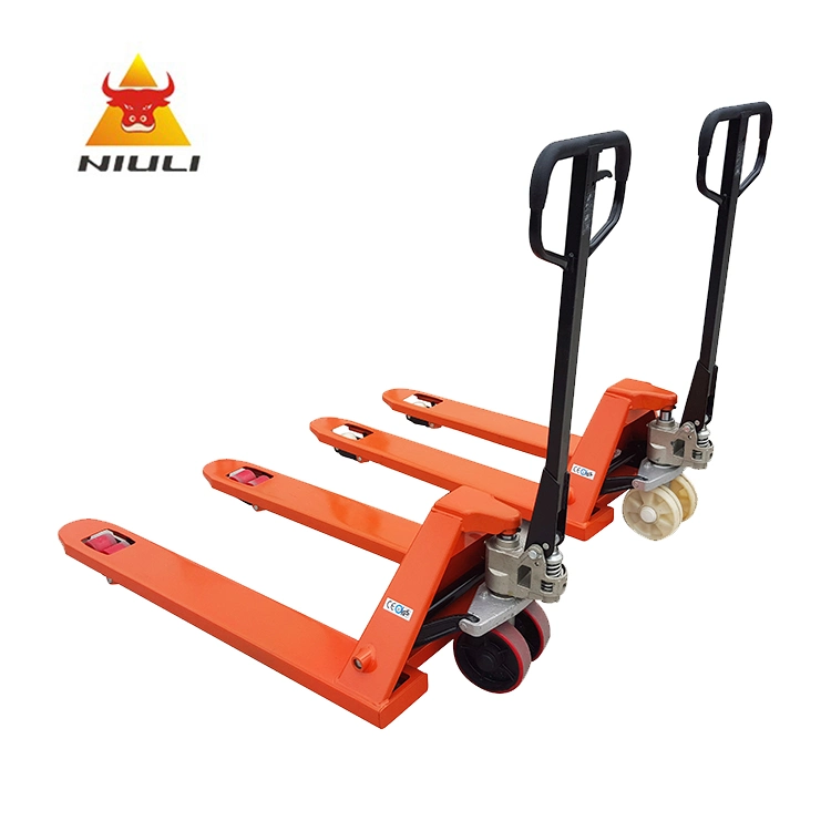 Niuli Original Factory Manual Pallet Truck 2000kg 2500kg 3000kg Hand Jack Lift Hand Pallet Truck Forklift