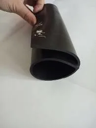 Rubber Fabric Polyester Fabric Coated Nitrile Rubber, Neoprene, EPDM Rubber Sheet