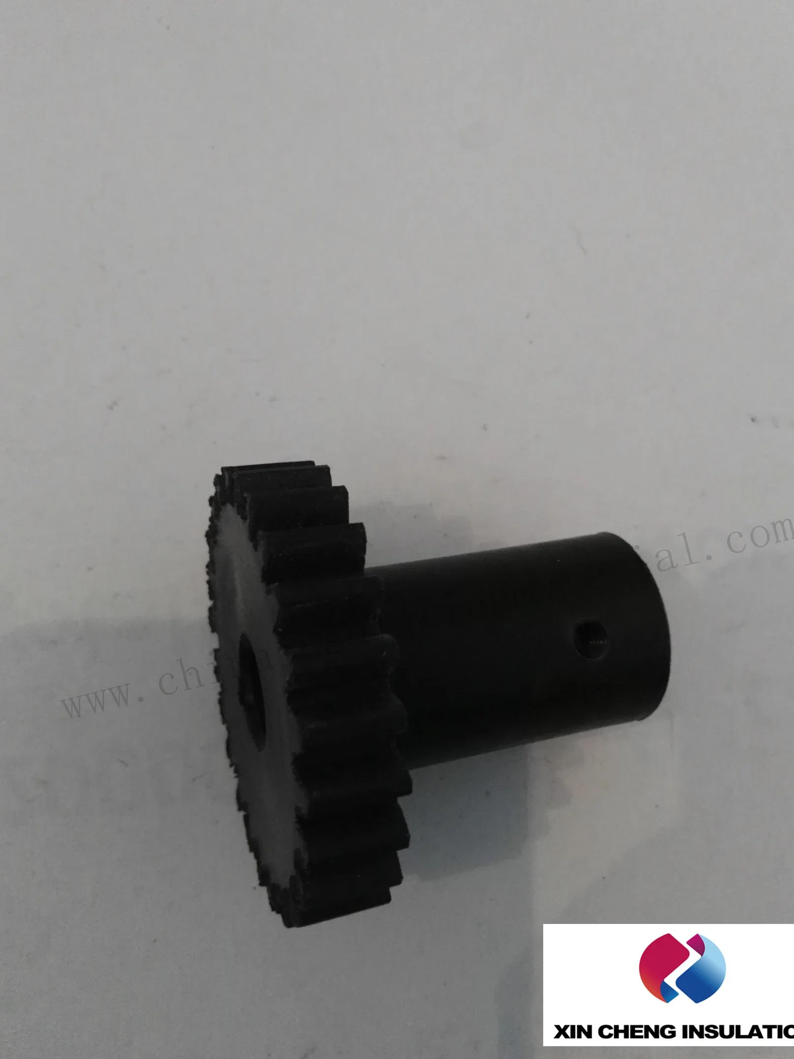 Plastic Gear Nylon PP PA Engineering Plastic Gear Black Colour