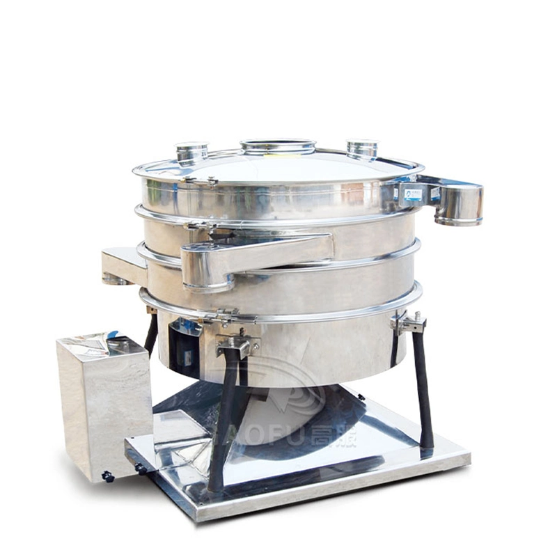 China Customizable Fine Screen Dry Herb Leaves Sieving Machine Tumbler Vibrating Sifter Manufacturer