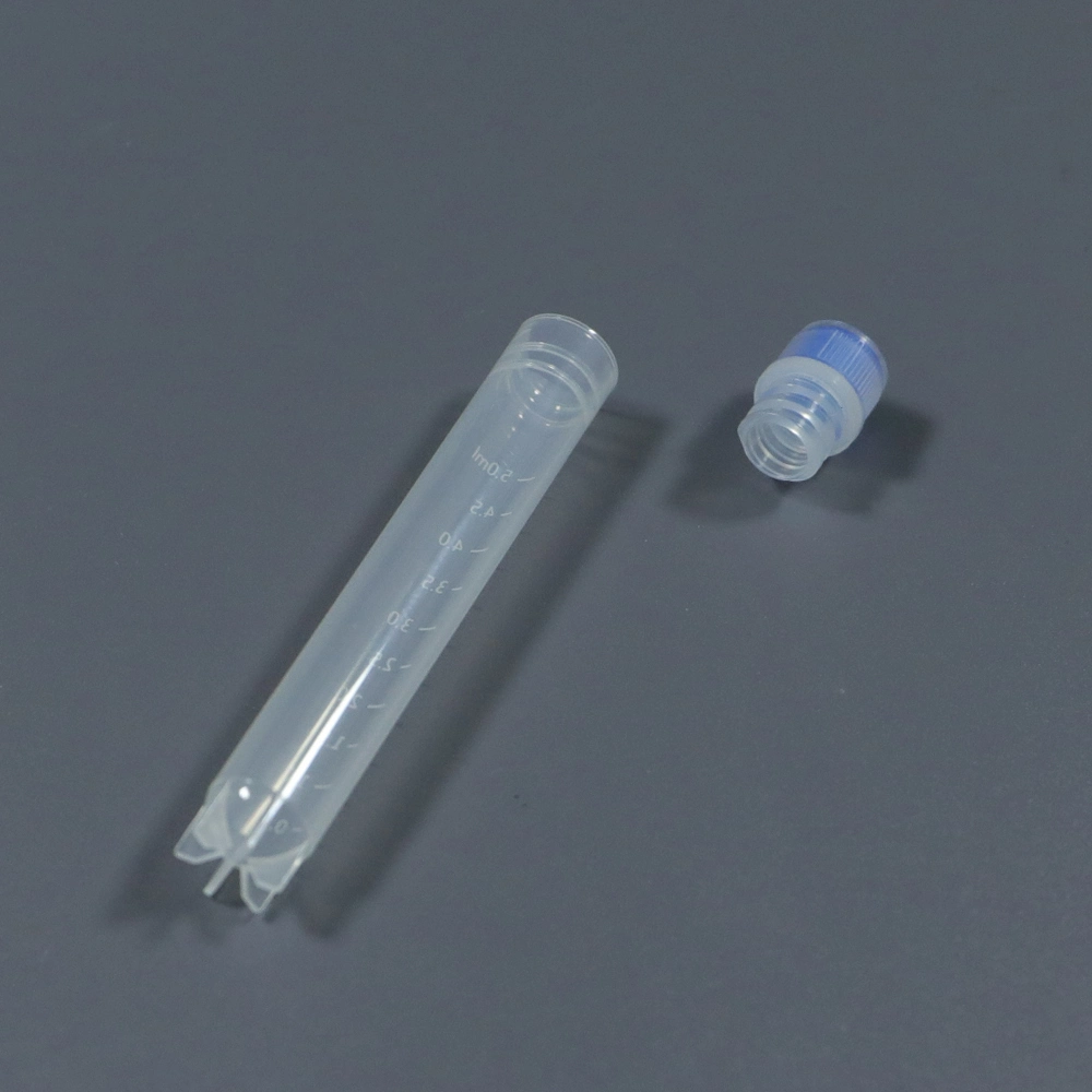 Unrecycled 1.8ml Glass Bottle Pharmaceutical Packaging Self Standing Disposable Cryo Tube Cryotube