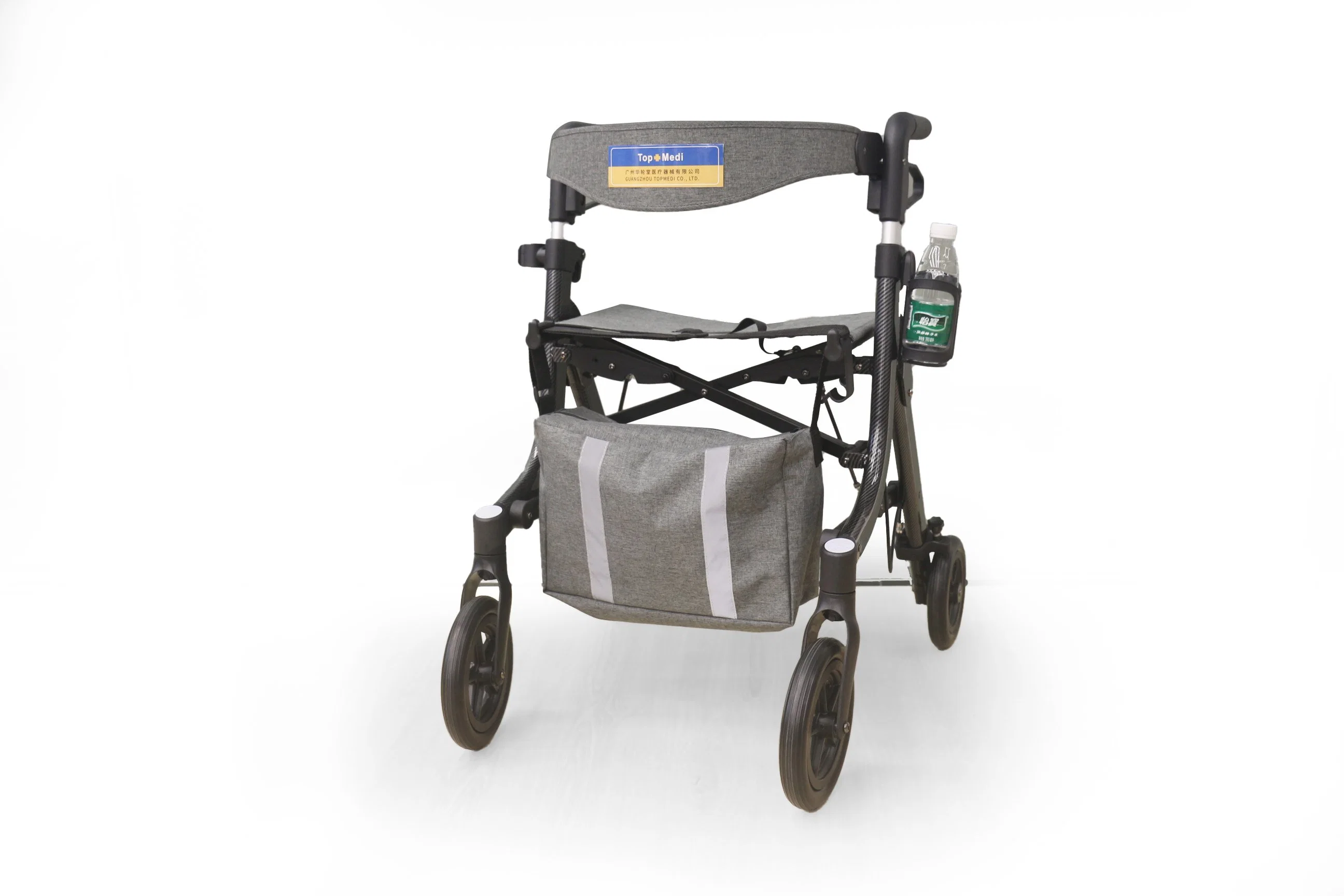 Asiento de Caminador con bolsa dispositivo médico Caminador de aluminio Europa Mercado